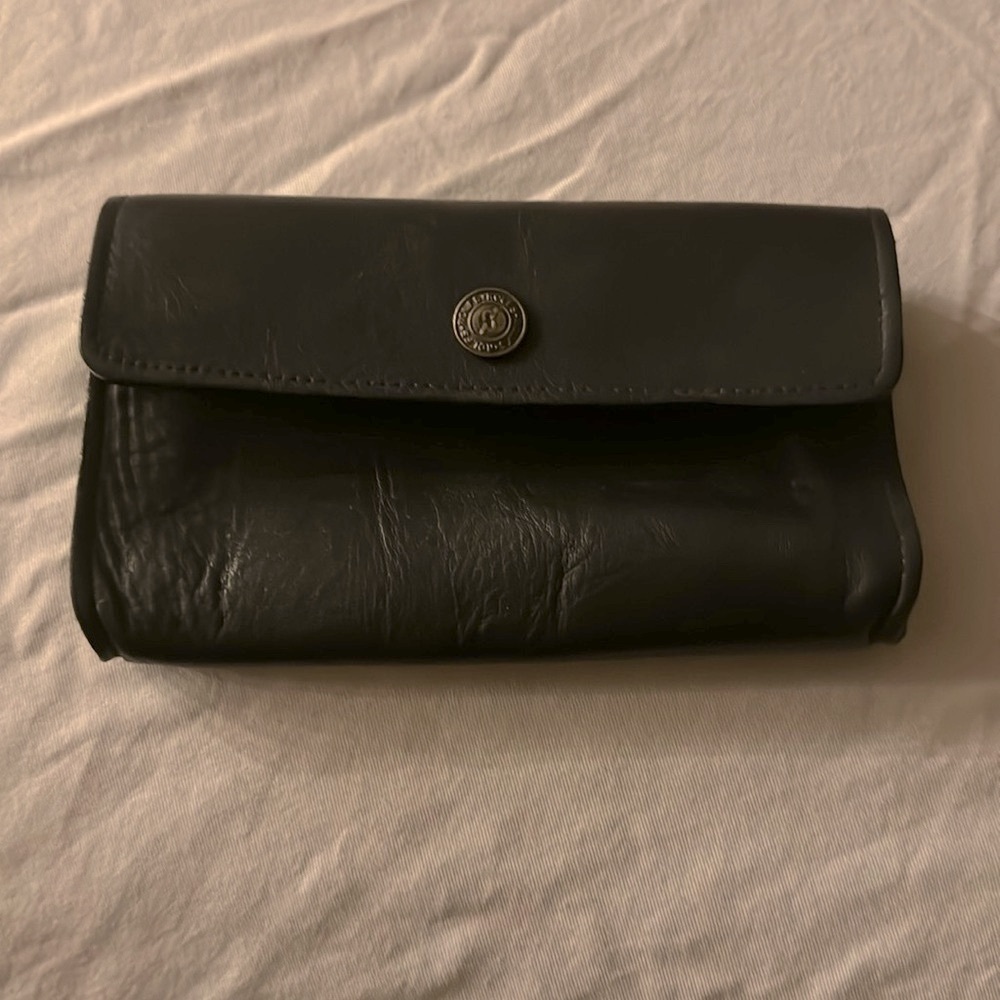Rolf’s, Woman’s wallet, black, leather. In New Condition
